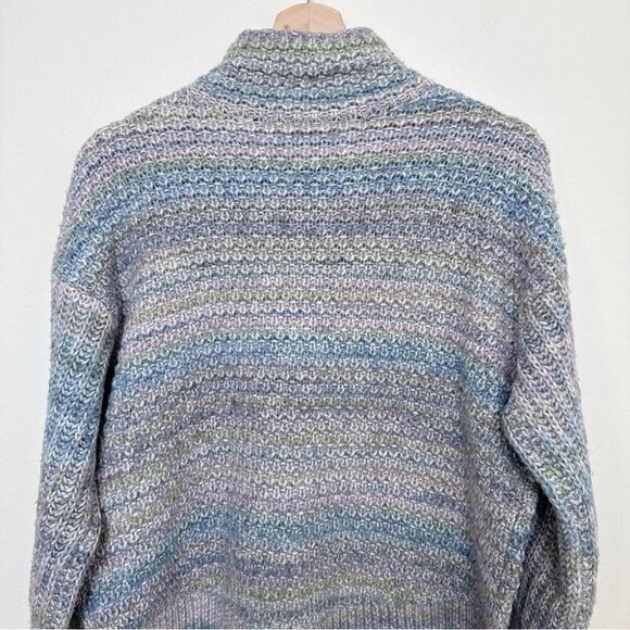 Club Monaco Womens Medium Spacedye Texture Wool-Blend Sweater - Picture 14 of 16